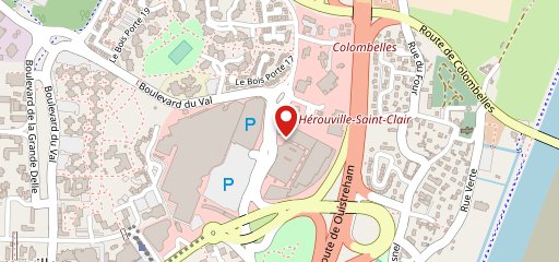 KFC CAEN HEROUVILLE sur la carte