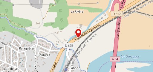 La Rivière sur la carte