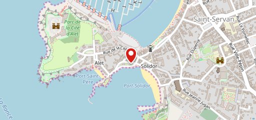 Atypic Saint Malo sur la carte