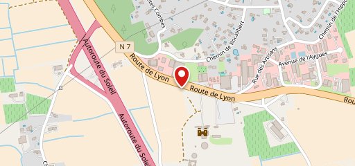 Restaurant le bivouac sur la carte