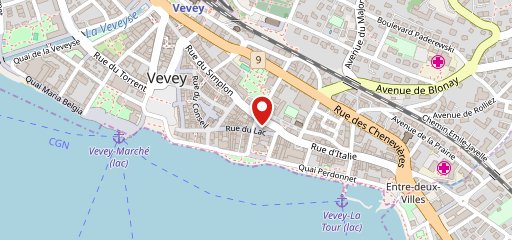 Le Bistro Vevey sulla mappa