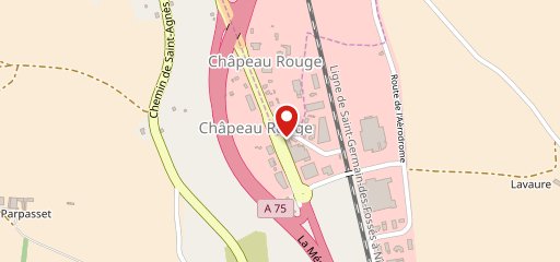 Le Chapeau Rouge sur la carte