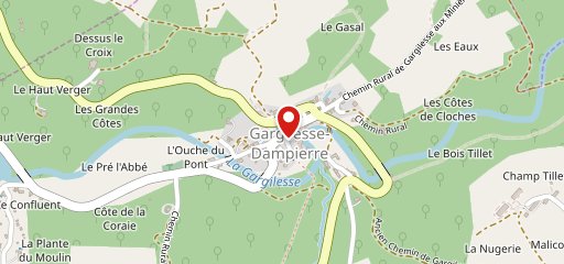 Restaurant Le George Sand Gargilesse sur la carte