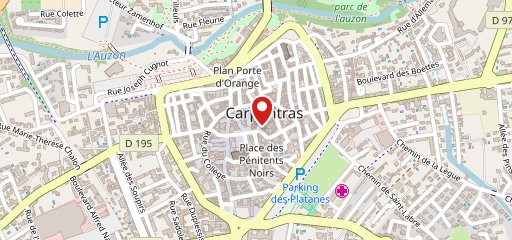 Le Petit Café sur la carte