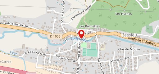 Le Petit bistrot sur la carte