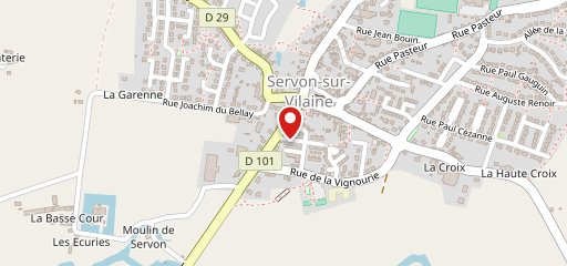 Restaurant Le Servonais sur la carte