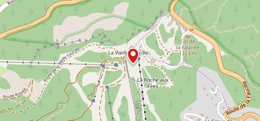 Restaurant le Slalom sur la carte