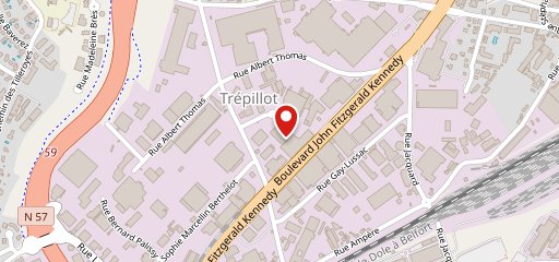 Les Halles - Trepillot sur la carte