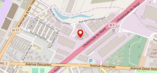 restaurant Les Aviateurs sur la carte