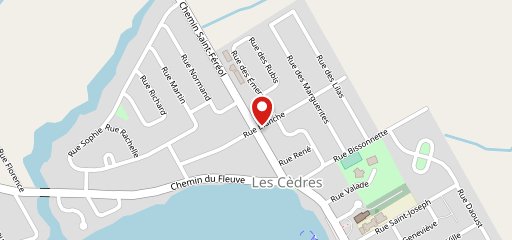 Restaurant Les Cèdres 4 Etoiles sur la carte