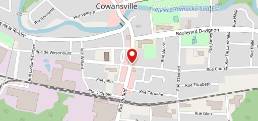 Restaurant MED Pizza Cowansville sur la carte