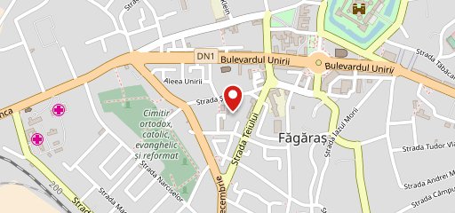 Palace Fagaras - Dalven Prod sur la carte