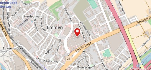 Manora Restaurant Emmen sulla mappa