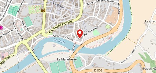 Restaurant Quai 23 sur la carte