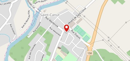 Pizza St Canut sur la carte