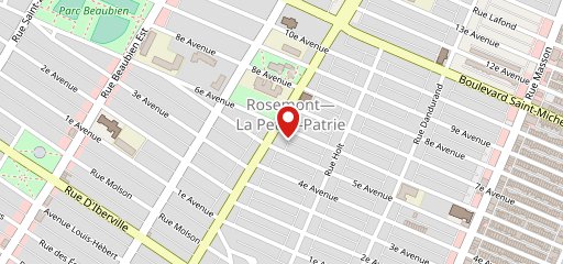 Pâtisserie Rosemont sur la carte