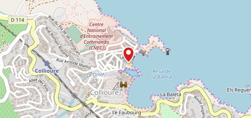 Restaurant San Vicens et Vieux Remparts sur la carte