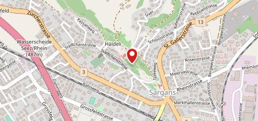 Restaurant Schloss Sargans sulla mappa