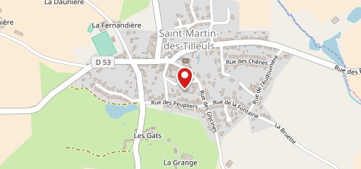 Restaurant Scolaire, Salle des jardins sur la carte