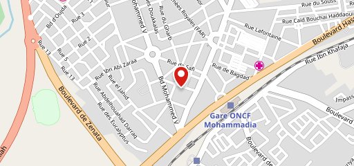 Restaurant Sesame Mohammedia sur la carte