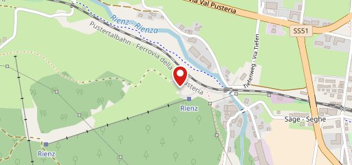Ristorante Bar Skihütte Rienz sulla mappa