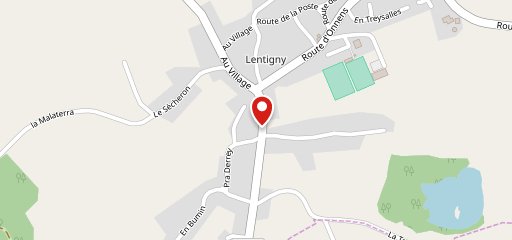 Auberge St-Claude sur la carte