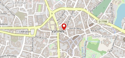 BIO GOLFE BIOCOOP Vannes Centre-Ville sur la carte