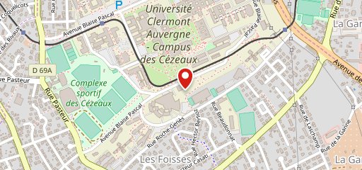 Restaurant Universitaire (CROUS) sur la carte