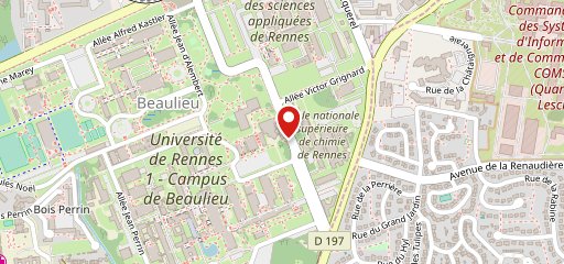 Restaurant Universitaire L'Astrolabe sur la carte