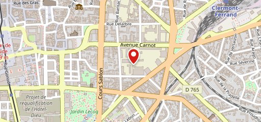 Restaurant Universitaire - Le Manège sur la carte