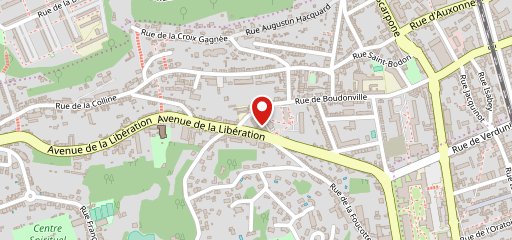 Crous Resto U' Monbois sur la carte