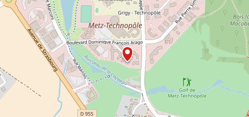 Crous Resto U' Technopôle sur la carte