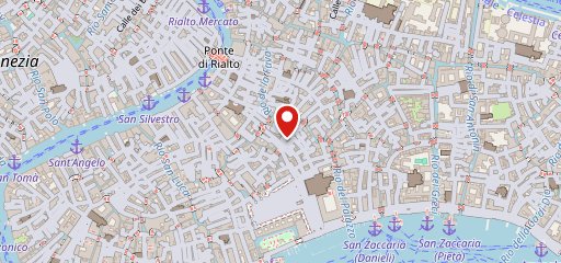 Restaurant venise sulla mappa