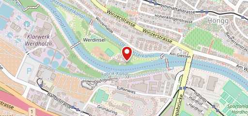 Werdinsel Restaurant Flussbad Werdinsel GmbH sulla mappa