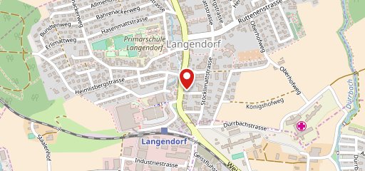 Restaurant Widmer Pizzeria Langendorf sulla mappa