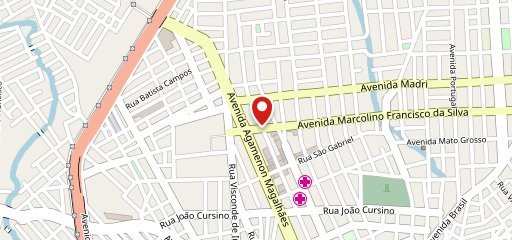 Restaurante à Mineira no mapa