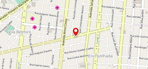 A Pantaneira Restaurante e Pizzaria no mapa