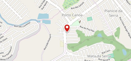 Padaria Aliança no mapa