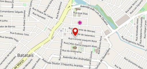 Restaurante & Pizzaria Irmaos Santos no mapa