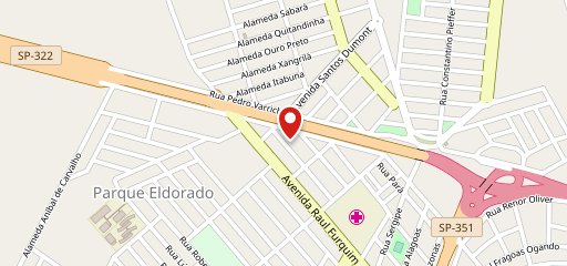 Restaurante Aparecida no mapa