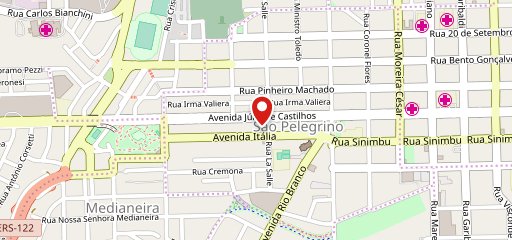 Restaurante Avenida no mapa