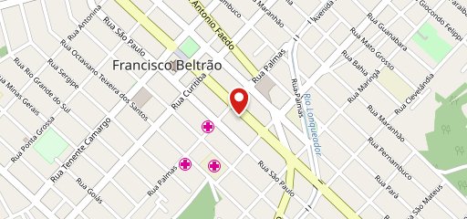 Restaurante e Pizzaria Avenida no mapa
