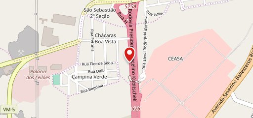 RESTAURANTE BEM FEITIM no mapa