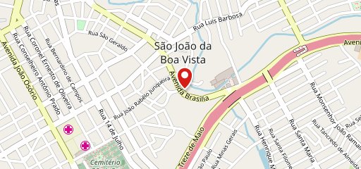 Restaurante Bisteca do Viola no mapa