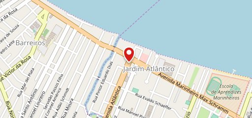 Boka's Jardim Atlântico no mapa