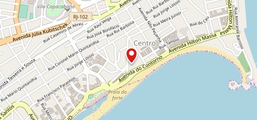 Restaurante Brasileiríssimo no mapa