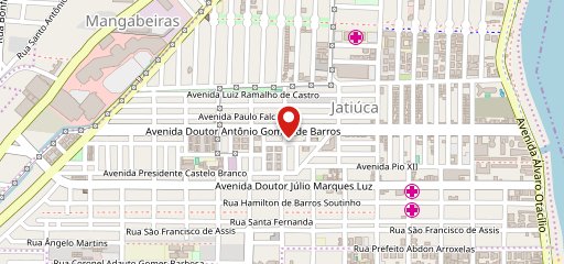 Restaurante Buenos Aires no mapa