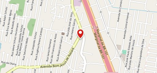 Restaurante Casa Roma - Delicias Caseiras. no mapa