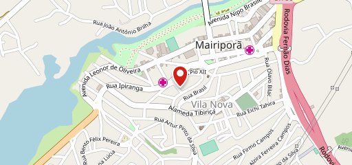 Restaurante Casa Sobral no mapa
