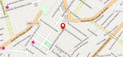 Central do Peixe - Unidade Fundinho no mapa